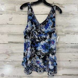 Top Sleeveless By Lane Bryant In Blue, Size: 2x
