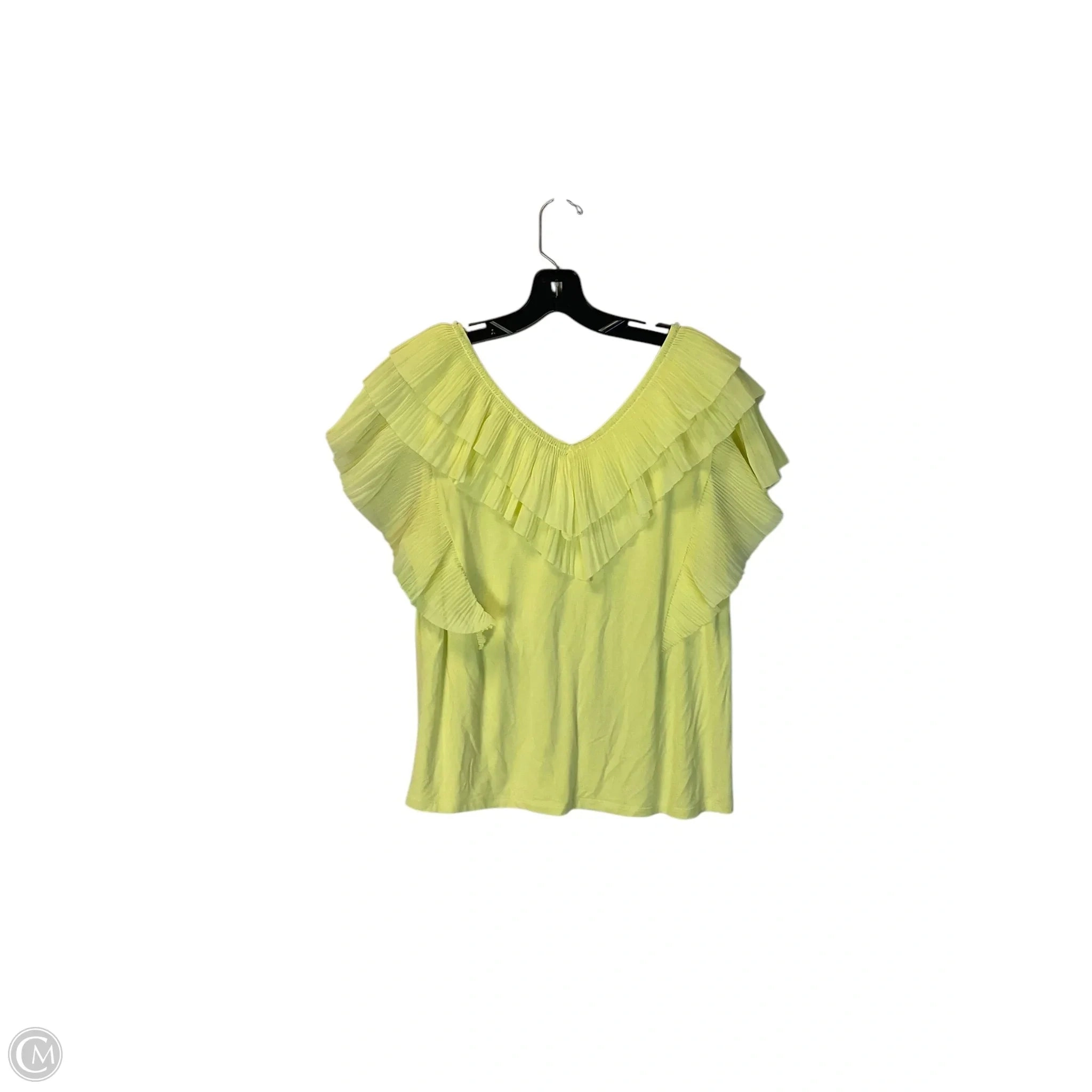 Top Sleeveless By Marc New York In Yellow, Size: L