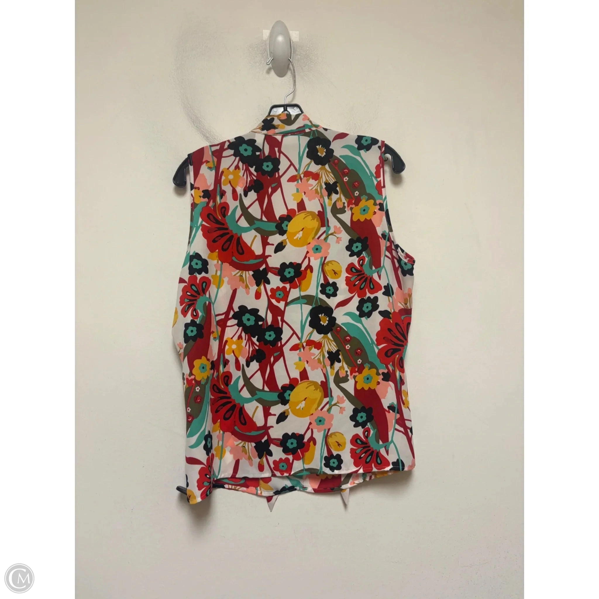 Top Sleeveless By New York And Co In Multi-colored, Size: L