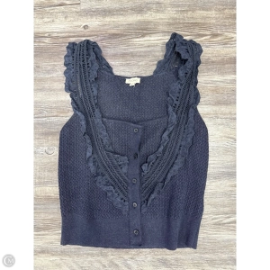 Top Sleeveless By Pilcro In Navy, Size: S