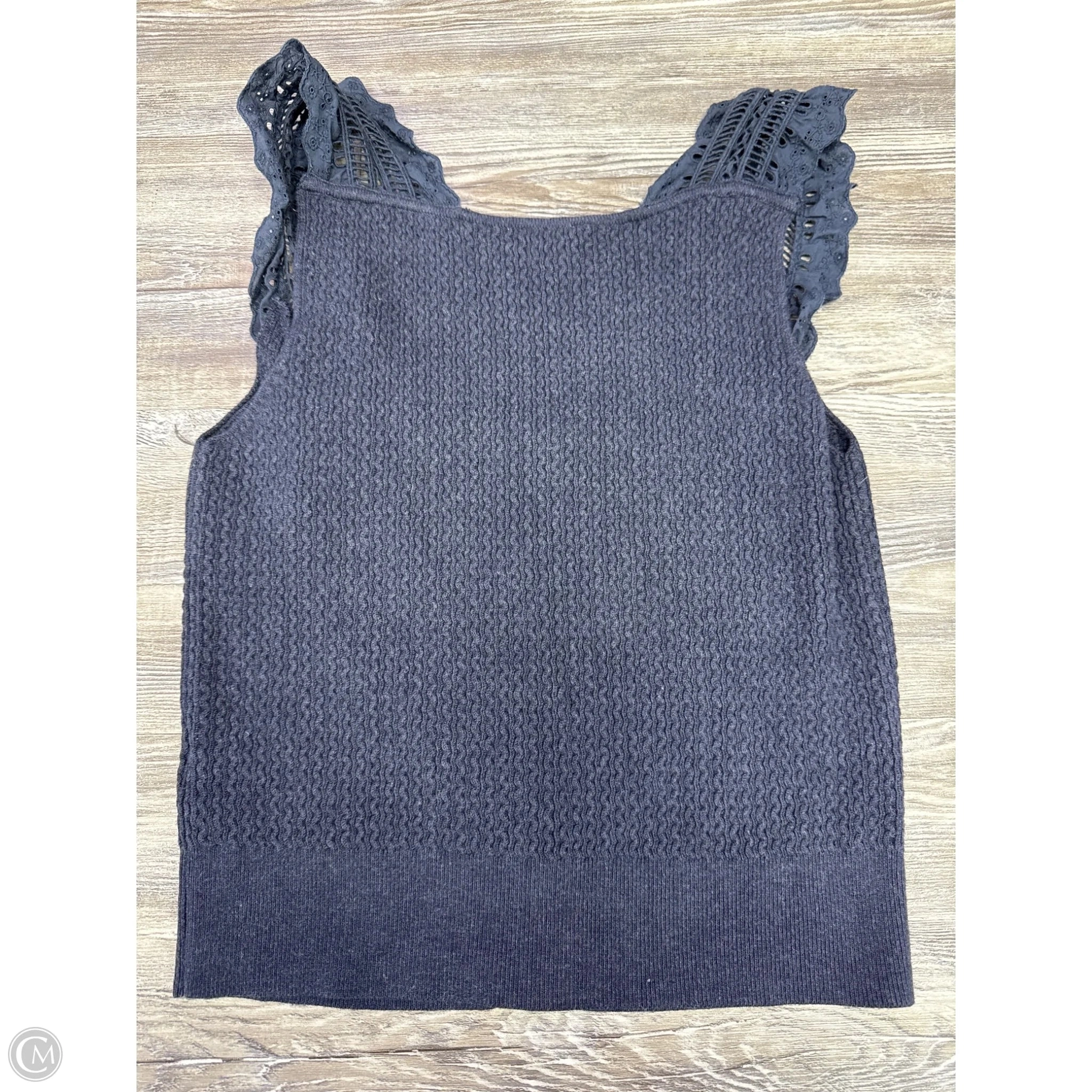 Top Sleeveless By Pilcro In Navy, Size: S