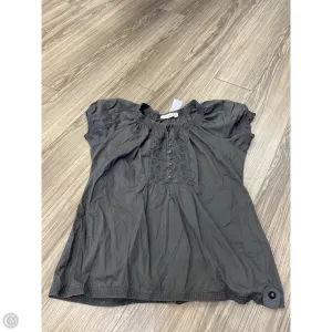 Top Sleeveless By St Johns Bay In Grey, Size: 1x