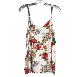 Top Sleeveless By Torrid In Floral Print, Size:1X