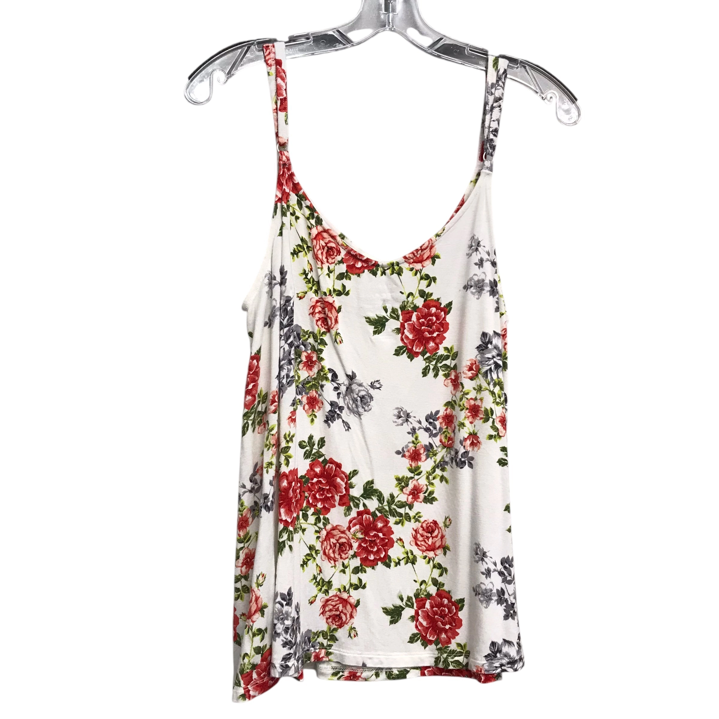 Top Sleeveless By Torrid In Floral Print, Size:1X