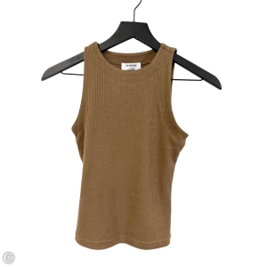 Top Sleeveless By Workshop In Brown, Size: S