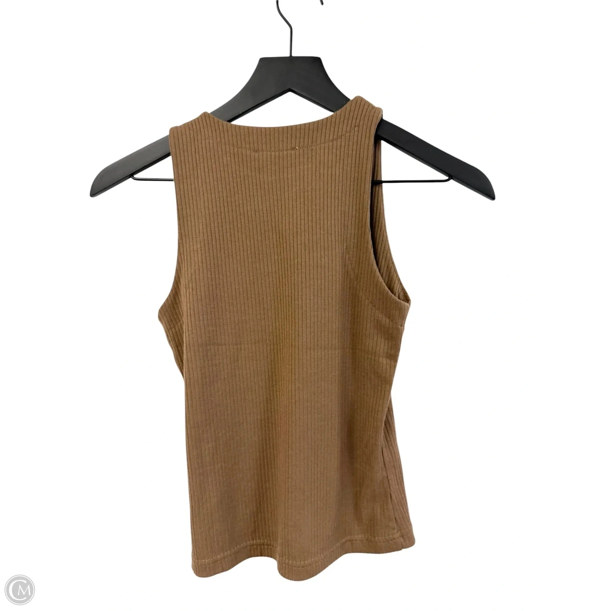 Top Sleeveless By Workshop In Brown, Size: S