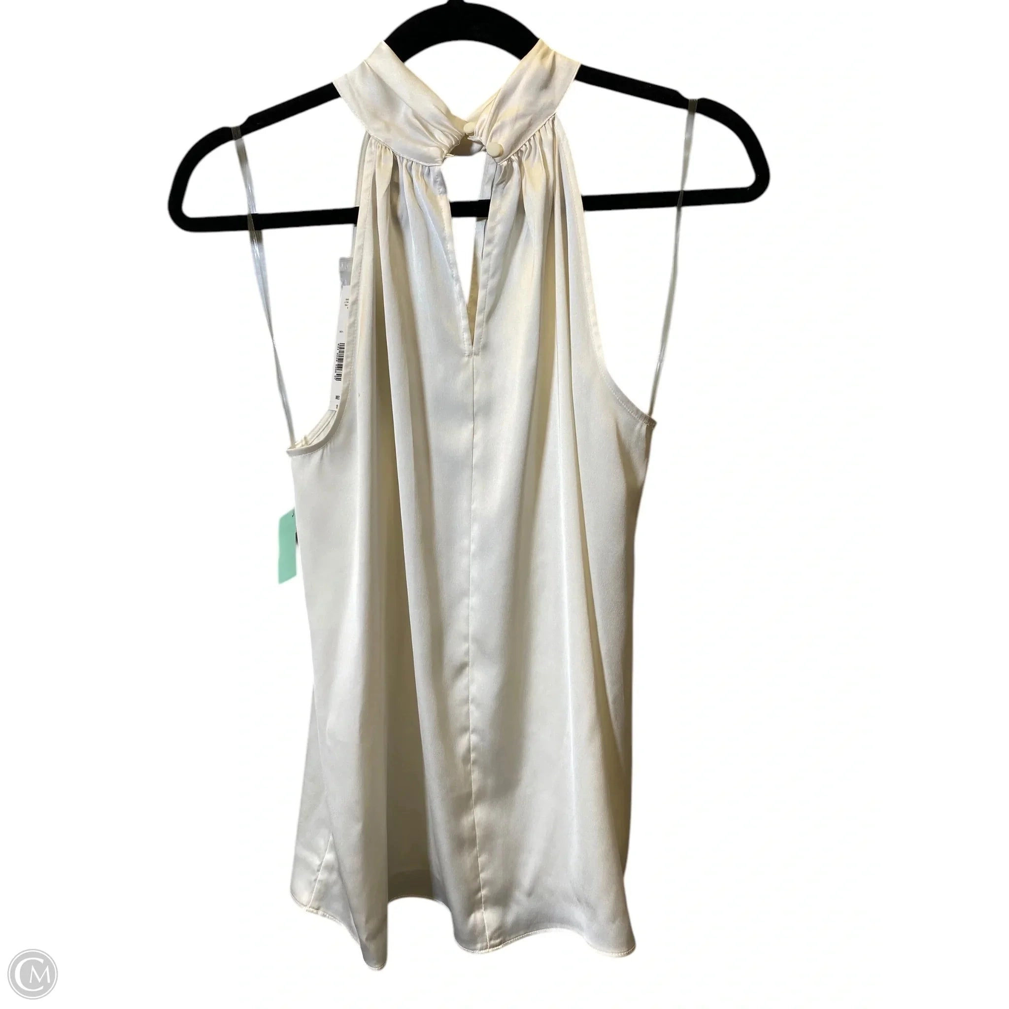 Top Sleeveless By Worthington In Cream, Size: M