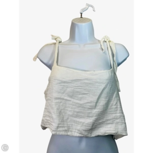 Top Sleeveless Designer By Savannah Morrow The Label In White, Size: M