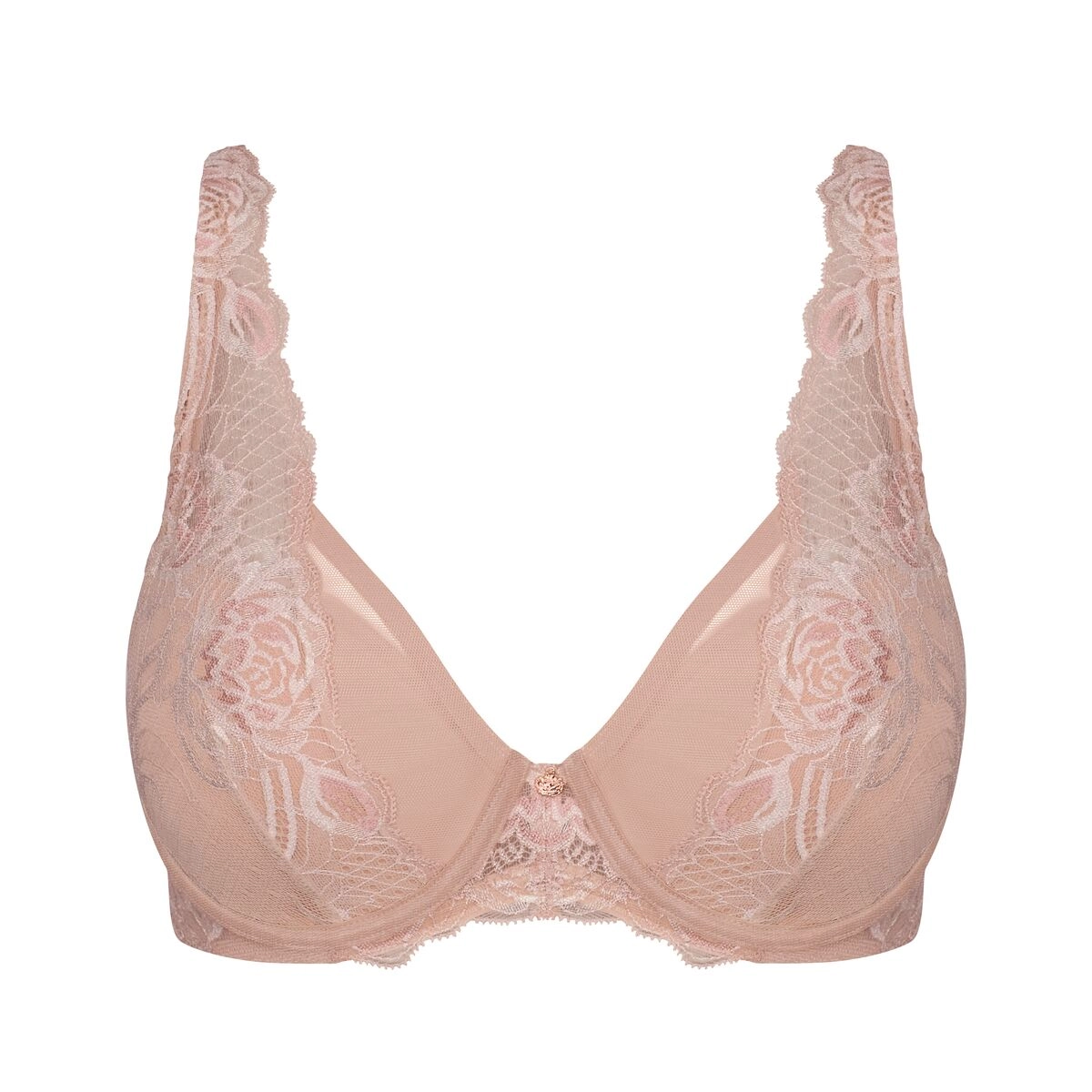 Triumph Wild Peony Florale Plunge Bra