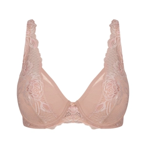 Triumph Wild Peony Florale Plunge Bra