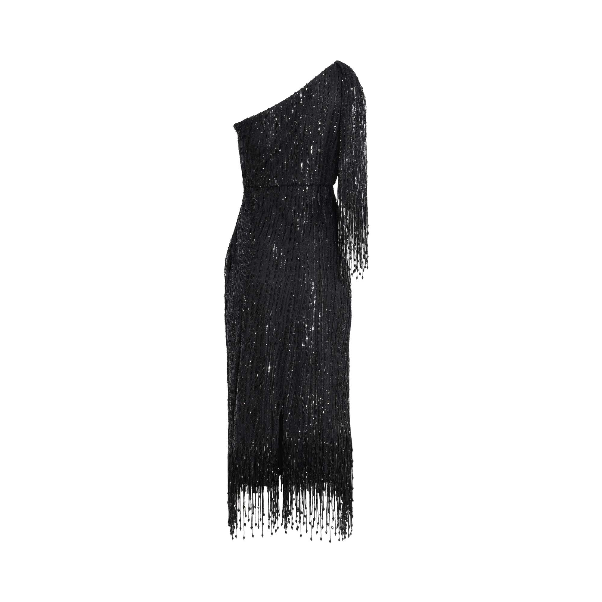Velvety Couture Lara Women's Black Dress