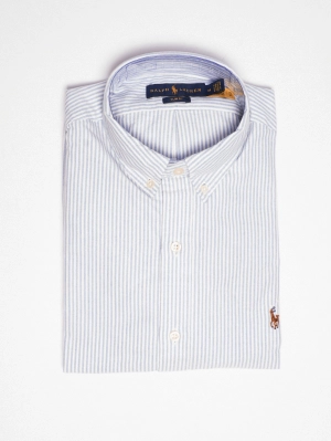 White / Blue Striped Shirt