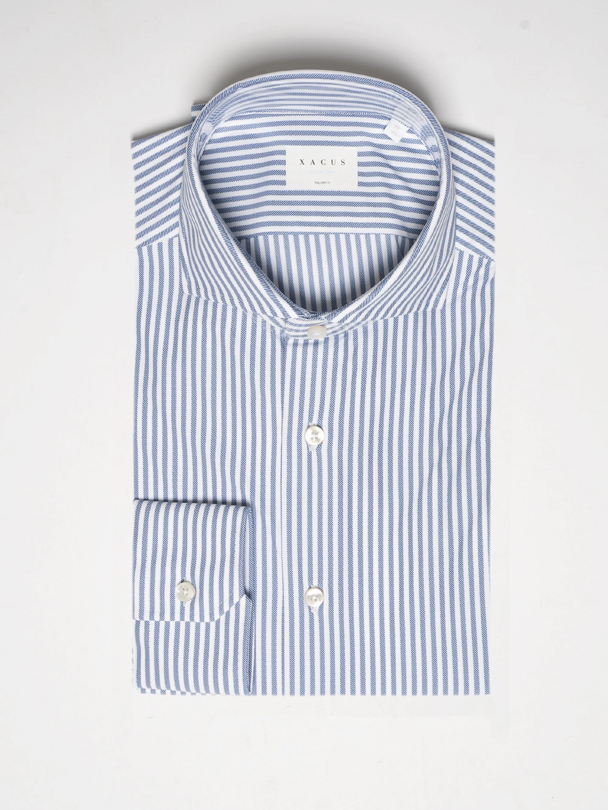 White / Blue Striped Shirt