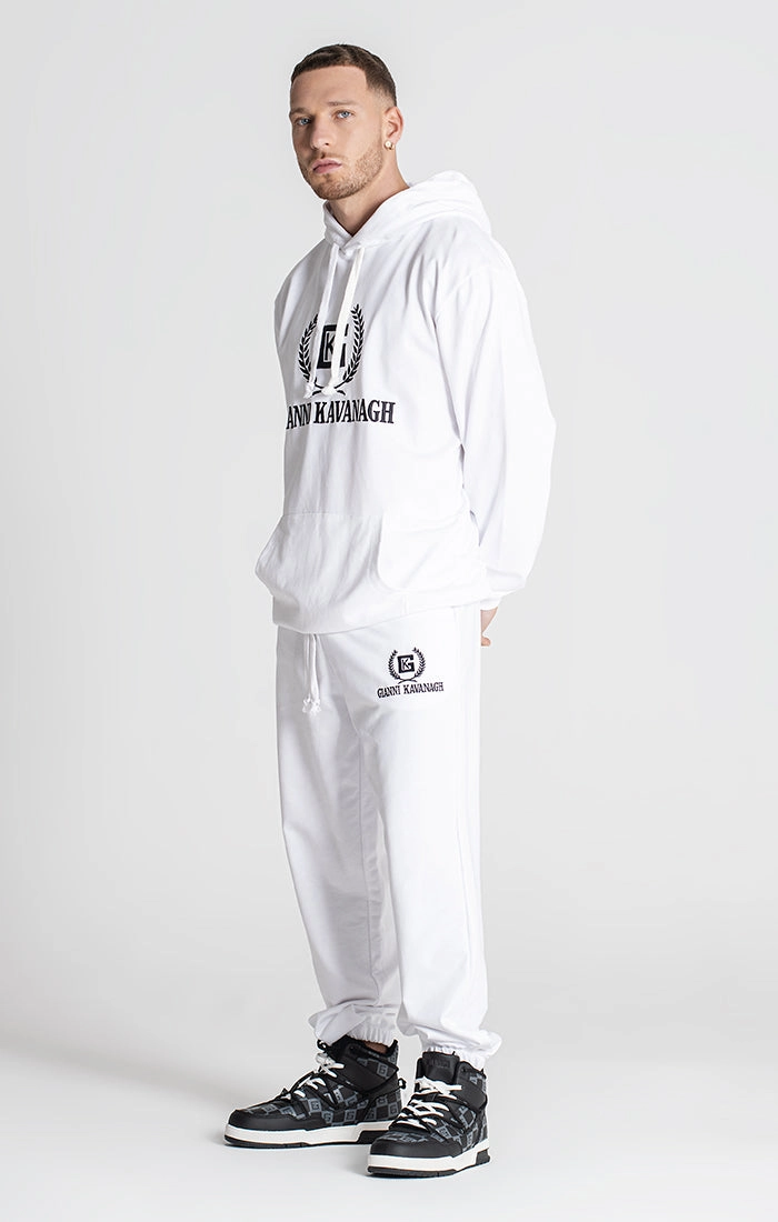 White Unity Oversized Hoodie