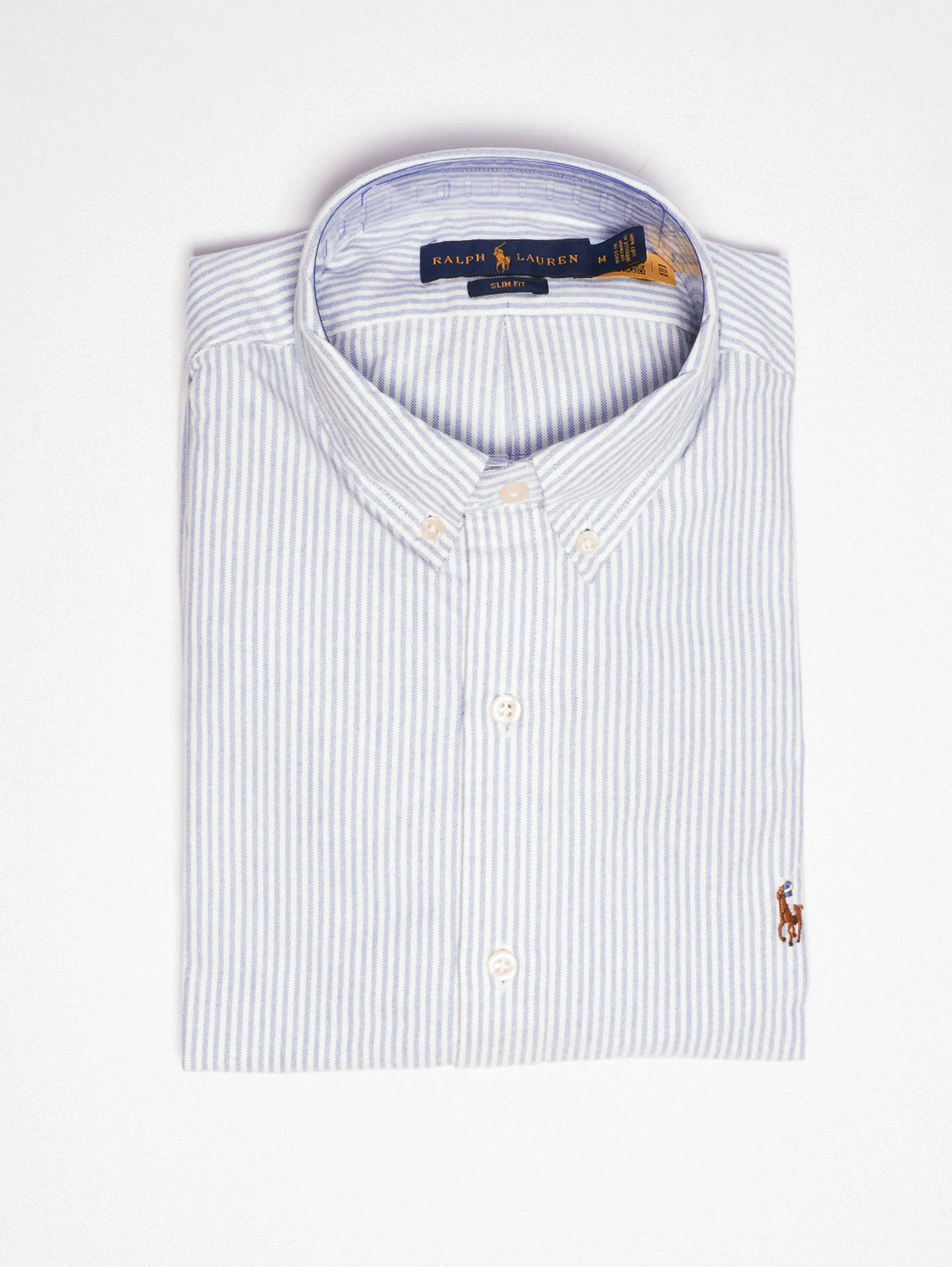 White/Blue Striped Shirt