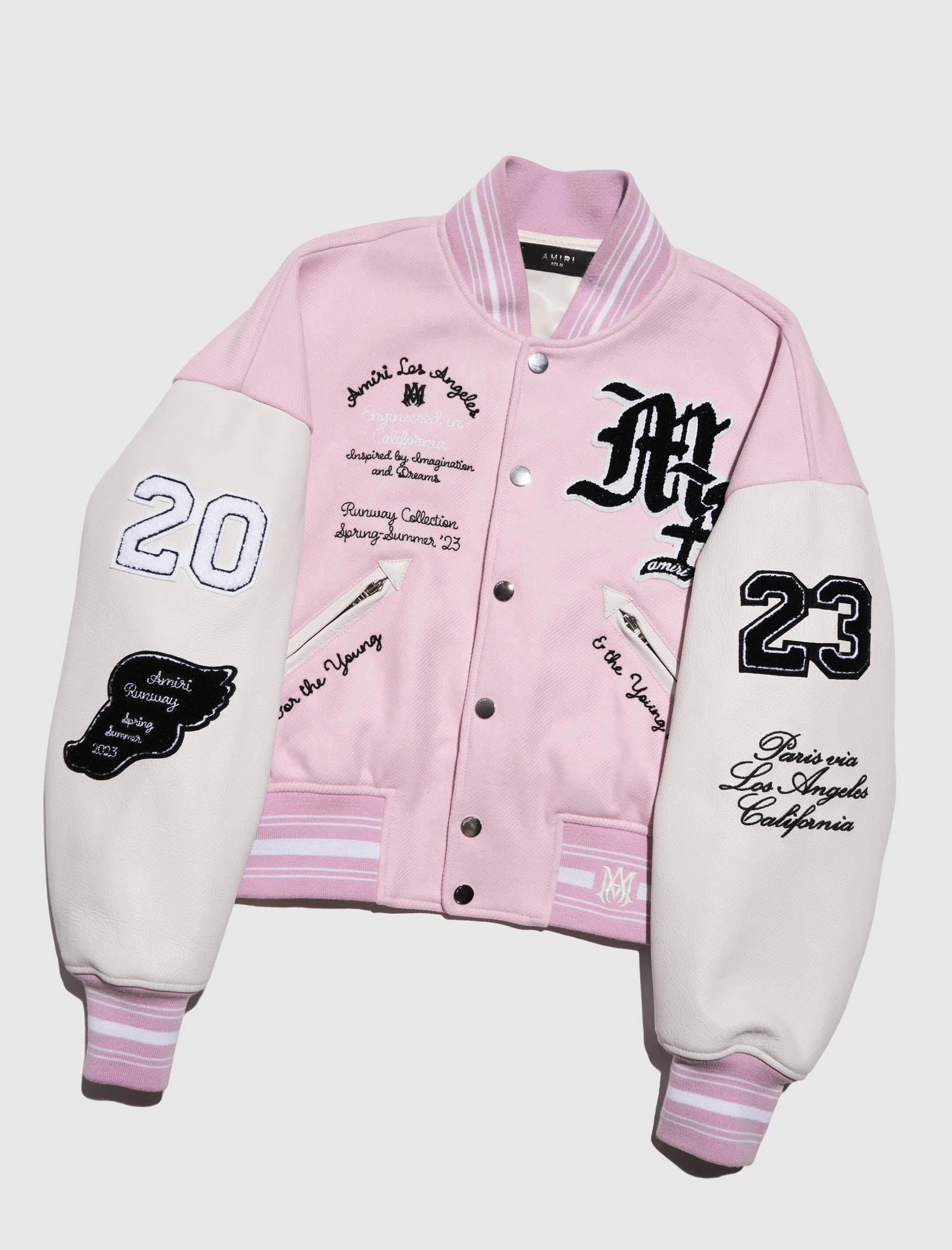 WOMEN'S OVERSIZED VARSITY JACKET