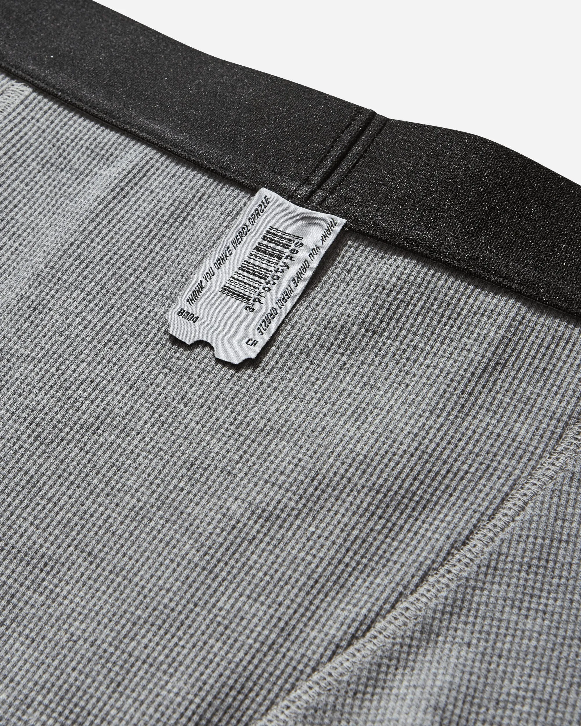 Women's Waffle Boxers Grey