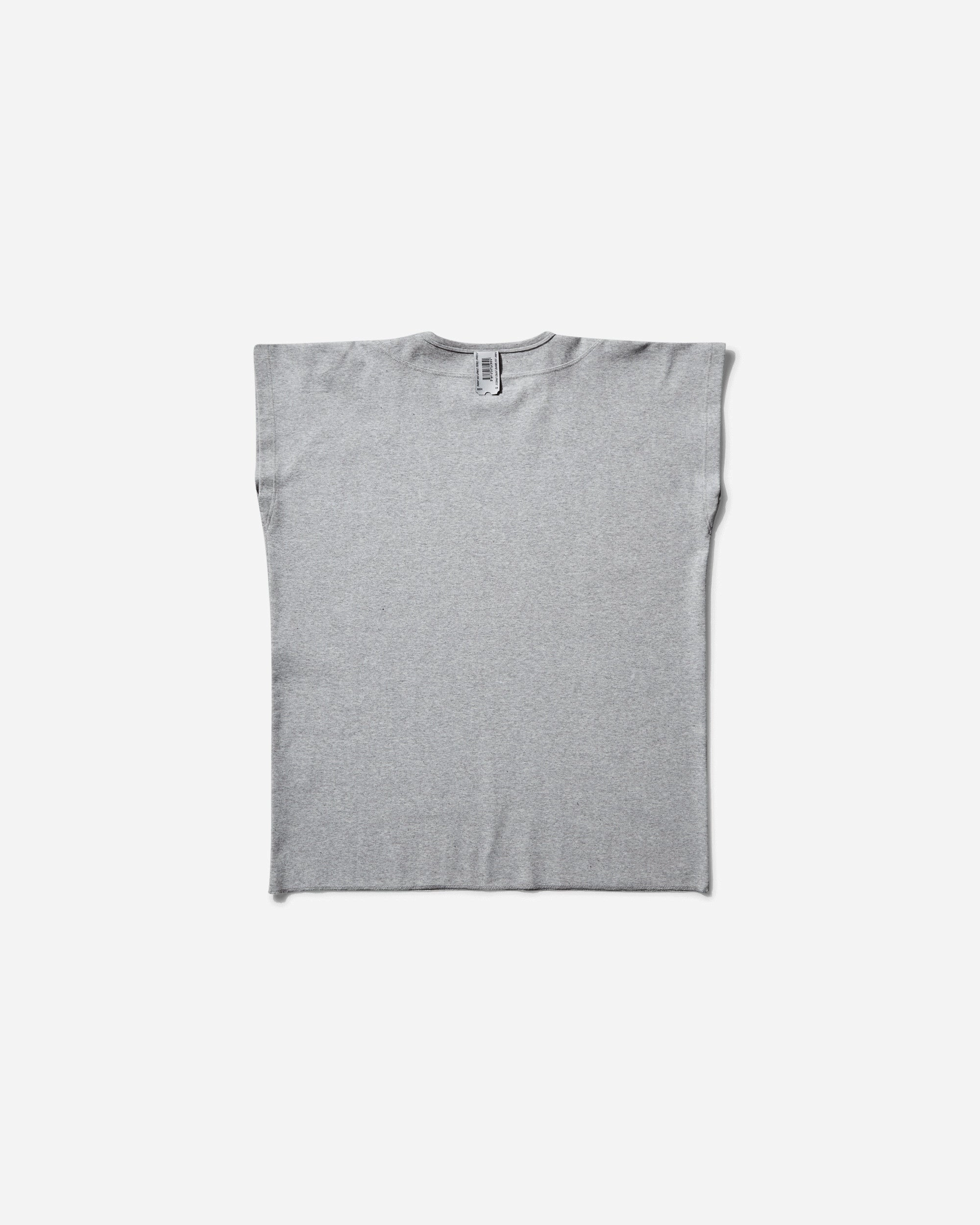 Women's Waffle Muscle T-Shirt Grey