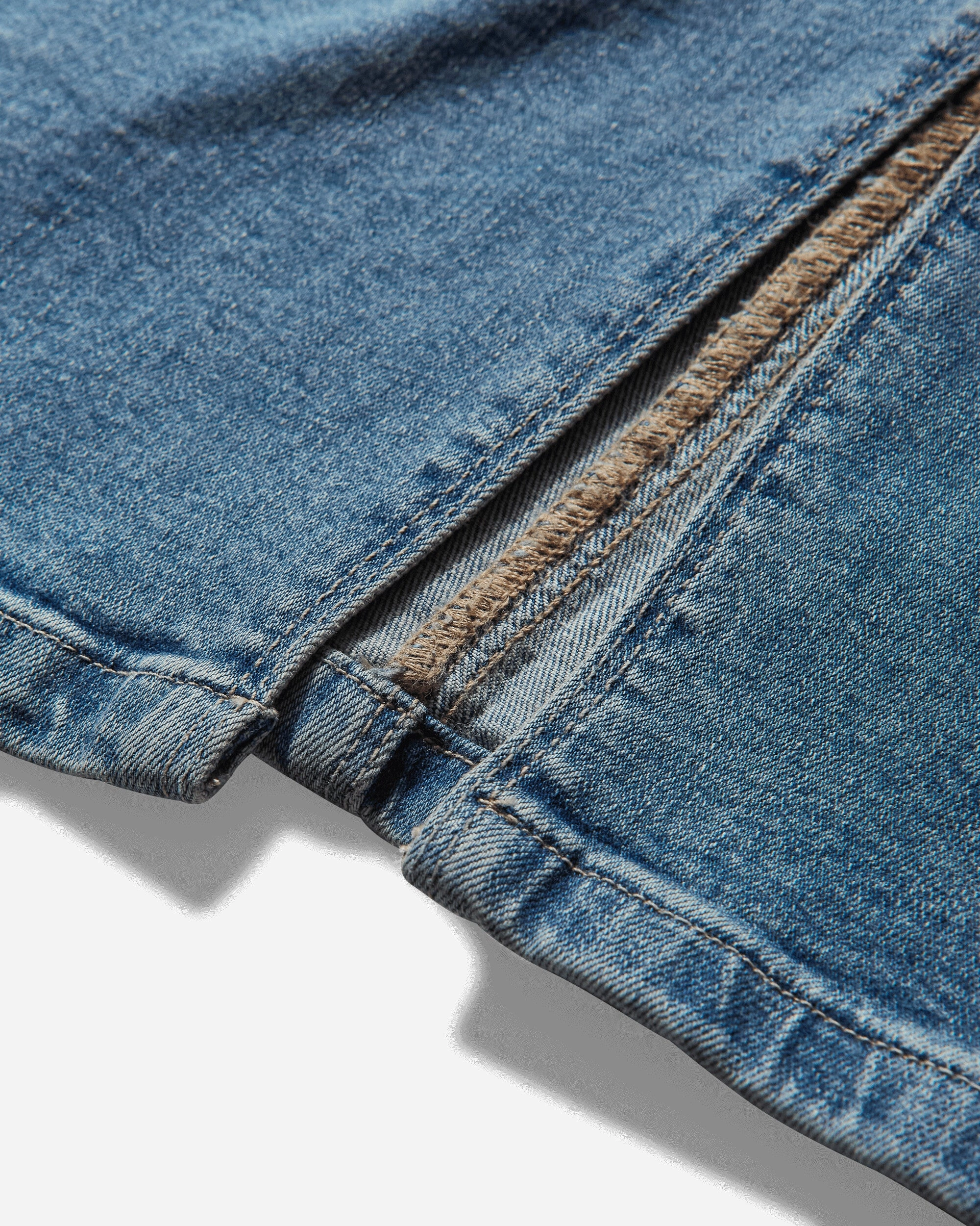 Women's Waistband Denim Pencil Blue