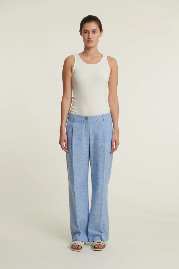 Zita Low Pants - Quiet harbor